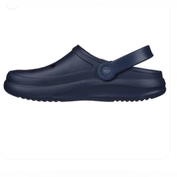 SKECHERS MENŚ FOAMIES - SUMMER CHILL SIZE 8 NAVY - Picture 9 of 9